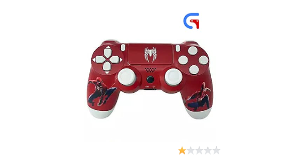 Get In The Game Ps4 Wireless Controller Dual Vibration Gamepad For Ps4 Ps4 Slim Ps4 Pro Pc Windows7 8 8 1 10 11 Android Spiderman Edition Amazon In Video Games Get In The Game Ps4 Wireless Controller Dual Vibration Gamepad For Ps4 Ps4 Slim Ps4 Pro Pc Windows7 8 8 1 10 11 Android Spiderman Edition Amazon In Video Games