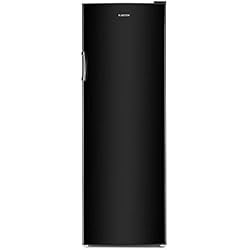 Klarstein Bigboy - Réfrigérateur à poser, Capacité 335 litres, Hauteur 175 cm, Largeur 60 cm, Compartiment à légumes, Sens de fermeture interchangeable, Noir