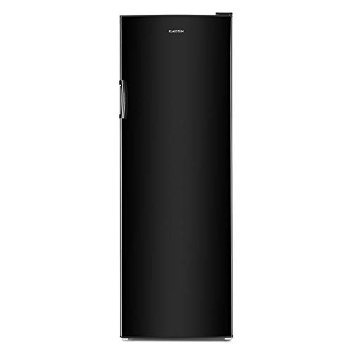 Klarstein Bigboy - Réfrigérateur à poser, Capacité 335 litres, Hauteur 175 cm, Largeur 60 cm, Compartiment à légumes, Sens de fermeture interchangeable, Noir