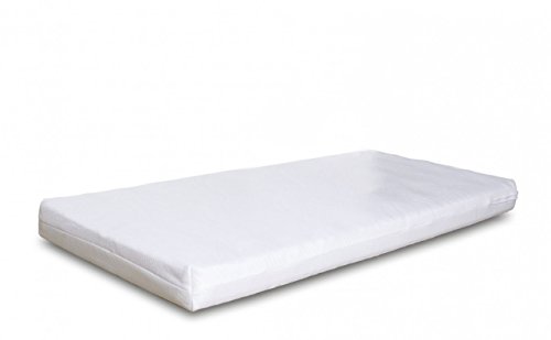 LIT Enfant FEE Papillon 80 CM x 160 CM avec Barriere DE SECURITE + SOMMIER + TIROIRS + Matelas Offert ! – Blanc