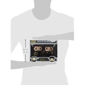 Funko Pop 'Pack de los Bastardos' - Jon Snow y Ramsay Bolton (Juego de Tronos) - Imagen 4