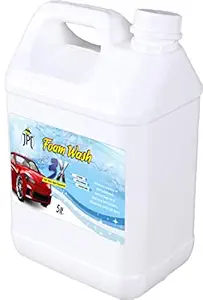 JPT CAR WASH FOAM SHAMPOO WITH ADVANCE 3X FOAM FORMULA (5 LTR)