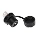 Produktbild Dabixx USB 2.0-Buchse Pass-Anschlussbuchse Einbausockel wasserdicht IP67 mit Kappe