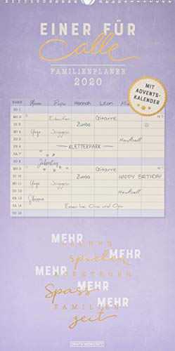 Familienplaner 2020 