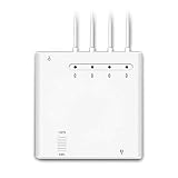 El concentrador de carga inteligente 6 in1, puede cargar 4 baterías para DJI Mavic Air y 2 dispositivos de alimentación USB simultáneamente.