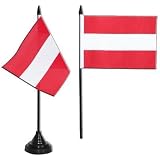 Flagge Österreich Wien – 90 X 150 Cm Aus Reißfestem Polyester, Wetterfest