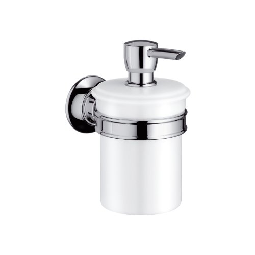 Preisvergleich Produktbild hansgrohe 42019820 Lotionspender Montreux mit Behälter, brushed nickel