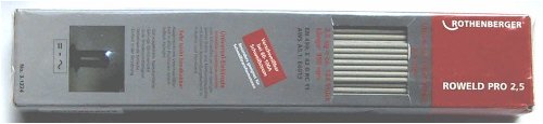 1 kg Schweißelektroden Roweld Pro 2,0 mm von Rothenberger Industrial (mitteldick rutilzelluloseumhüllt ca. 80 Stück)