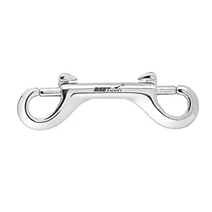 Drunkers Rustproof 115mm Clips Dual Ended Bolt Snap Hook Buckle Boat Marine Assembly
