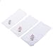 Generic Pack of 12 Flower Embroidery Lace Cotton Handkerchiefs Hanky for Women White RS.780.00