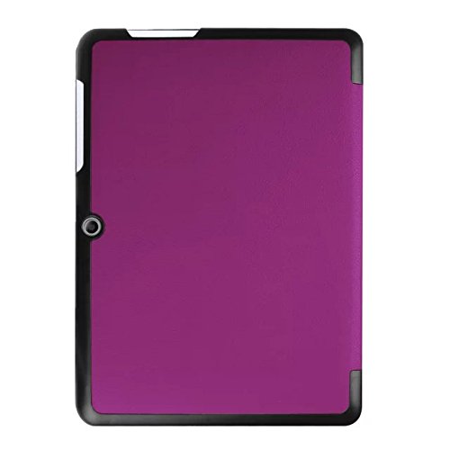 TIODIO® Für Acer one 10 B3-A20 Hülle Case-Ultra Dünn Tri-Fold Smart-Muschel PU Leder Ultra Schlank Superleicht St?nder Smart Shell Cover Schutzhülle Etui Tasche, Displayschutzfolie und Stylus enthalten, Blau - 2