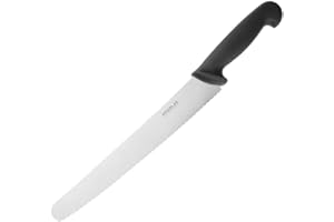 Hygiplas CF895 Couteauà ptisserie dentelé Noir