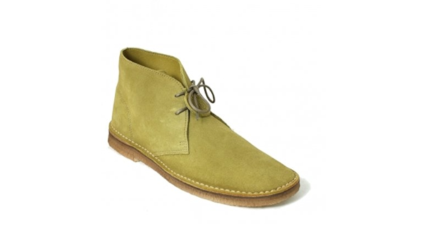 pretty green desert boots black