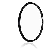 Fácil de instalar NoyoKere Filtro Ultravioleta,30.5Mm 37Mm 40.5Mm 43Mm 46Mm 49Mm 52Mm 55Mm 58Mm 62Mm 67Mm 72Mm 77Mm 82Mm Filtro de protección UV, Color Neutro