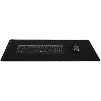 Silent Monsters Gaming und Office Mauspad (900 x 400 x 3 mm, Größe: XXL) schwarz