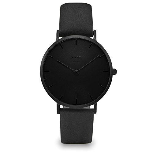 XXIV SOHO Damen Armbanduhr Leder Full Black XXIV SOHO Damen Armbanduhr Leder Full Black