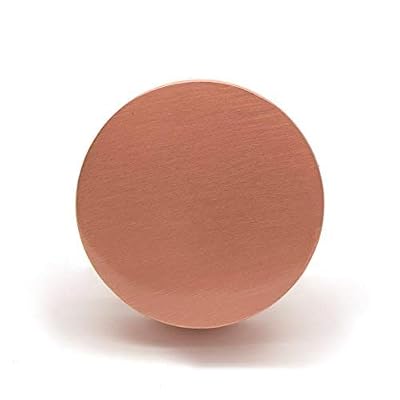 Pushka Home Boutons de porte placard rond cuivre