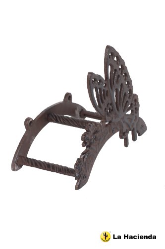 Cast Iron Butterfly Garden Hose Holder