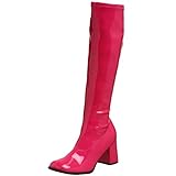 Maße des Etiketts: US-Gr. Pleaser Gogo300/yl, Damen Stiefel, Pink (Hot Pink), 41 EU