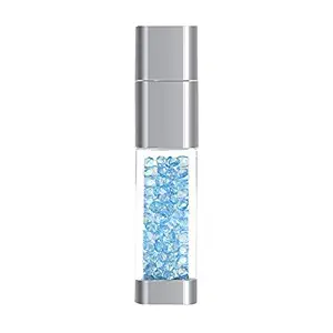 Tobo 8GB USB 2.0 Flash Drive Jewelry Crystal Gift for Girls Waterproof Pen Drive Memory Stick Thumb Drives Pendrive Flash Disk (Light Blue)