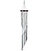 Produktbild Musik Windspiel Anhänger Hohl Aluminiumrohre Chimes Windspiele Dekoration Hängende, Kreative Windspiel Geschenk Holz Windspiele Indoor Outdoor Dekoration