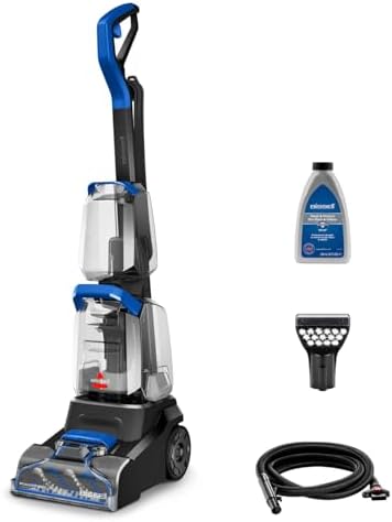 BISSELL PowerWash Compact Pet, Lavatappeti e Lava tappezzeria, Compatto per Macchie di Animali e Odori, Pulitore Multisuperficie, Tubo e Accessori Rimovibili, 600W, Portatile, con Cavo, 4058N