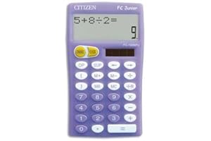 Citizen FCJUNIORMAUVE Calculatrice primaire Mauve