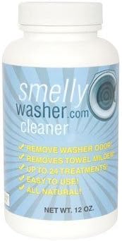 12PK - SMELLY WASHER CLEANER Odor Front Load REMOVER by Smelly Inc