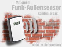 PEARL Digitale Wetterstation FWS-90 mit Funkuhr, Weckalarm & Wetterprognose - 5