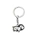 Produktbild Alaso Schlüsselanhänger Gift Pendant Zodiac Piglet Metal Schlüsselanhänger Mini Kreative Kleine Ornamente