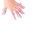 Culater®10PCS Manicure Finger Nail Art Design Tips Cover Polish Shield Protector Clip