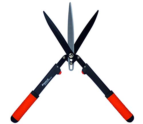 'Jardín Primus Cortasetos Multi patrón, Negro/Naranja, 60 x 18,9 x 5 cm, 01305