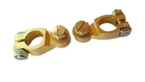 2 Pieces Universal Car Battery Terminal Clips Connectors Strip Type