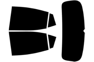 TINTCOM Pellicola Oscurante Vetri Auto Pre-Tagliata per-Hyundai I10 5-Porte 2019-... Vetri Posteriori & Lunotto (50% Fumo Chiaro)