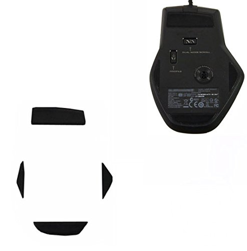 Feicuan Maus Ersatzfüße Thicken PTFE Teflon Tape Mouse Pad Feet Stopper für Alienware TactX ( Pack of 2,0.5mm ) - 2