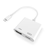 【Plug and Play】 No es necesario instalar ninguna aplicación, solo use un cable de carga adicional para el adaptador de corriente, luego haga clic en el botón "Confiar" cuando se conecte y luego espere unos segundos para conectarse automáticamente, disfrutará de una pantalla más grande y clara. ❤ (Debe estar conectado a la fuente de alimentación)