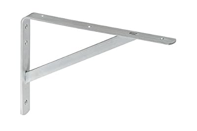 Meister 701060 Équerre de fixation Métal galvanisé 330 x 500 mm