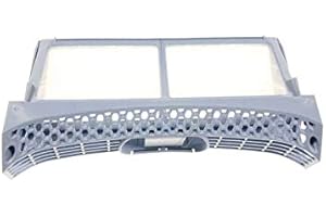 GDE Haier - Filtro de pelusa, 29,6 x 5,3 x 15,3 cm, para secadora, lavadora, color marrón