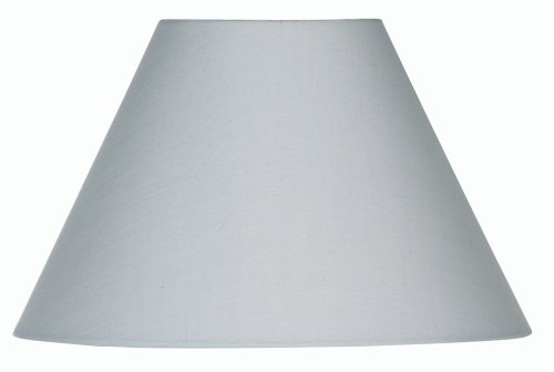 Oaks Lighting Lampenschirm aus Baumwolle, rund/konisch, 20 cm, grau 14 x 10 x 6 cm