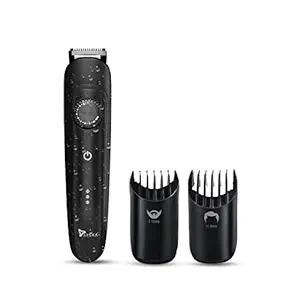 SYSKA HT900 BeardPro Corded & Cordless Trimmer with Fast Charge, 120 Min Runtime, 40 Length Settings (Black)
