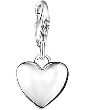 Thomas Sabo Damen-Charm-Anhänger Herz Charm Club 925 Sterling Silber 0913-001-12