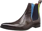  Melvin & Hamilton Herren Toni 6 Chelsea Boots, Mehrfarbig (Crust/Hairon/Stone (1,3) / Ice Blue (2) / Greeen (4) / Ela Modica Navy), 44 EU