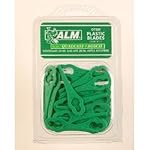 Alm Qt028 Qualcast Easi-Lite 28/30 Bosch Lawnmower Plastic Blades X 20Pk
