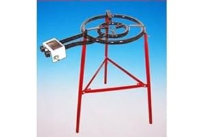 KEXMY Paella Grillset "Tarifa" mit 2-flammigem, 40cm Gasbrenner (13,5 KW), 46cm Pfanne, verstärkte Füsse, incl. Schlauch und Druckminderer