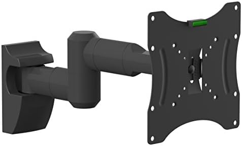 Opticum Red Flexi Duo Universal TV Wall Mount Bracket with TILT and Swivel Articulating Arm. Ideal for PC Monitors and TVs VESA Maximum Hole Spacing 200)