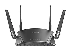 (Renewed) D-Link DIR-1960 - EXO AC1900 Mesh Enabled Smart Wi-Fi Router (Black, Not a Modem)