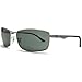 Produktbild Ray-Ban Metal Sports Sunglasses in Gunmetal Green 61 G15 Crystal Green