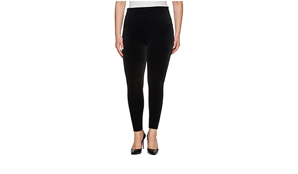 SPANX Women's Plus Size Velvet Leggings 