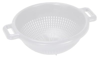 Curver 175218 Passoire avec Pieds Polypropylène Blanc 26 x 31 x 12 cm