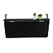 Produktbild PENGFEI Balkon Hängetisch Faltbar Haushalt Freizeittisch Platz Sparen, 2 Farben, 2 Größen (Color : Black, Size : 80x40CM)